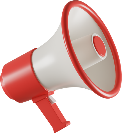 business-3d-red-and-white-megaphone